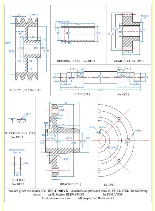 皮带传动组件缩略图