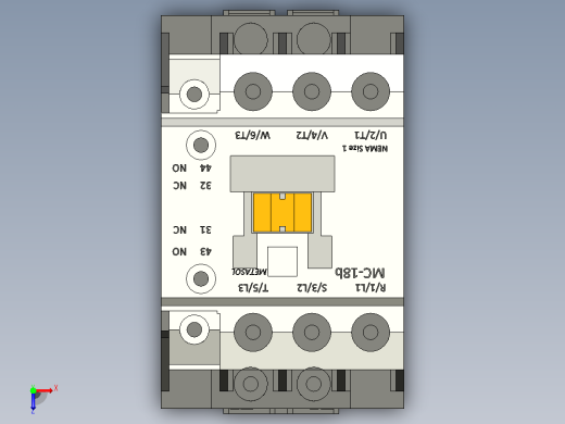 接触器18A 120V伏LS MC-18b俯视缩略图