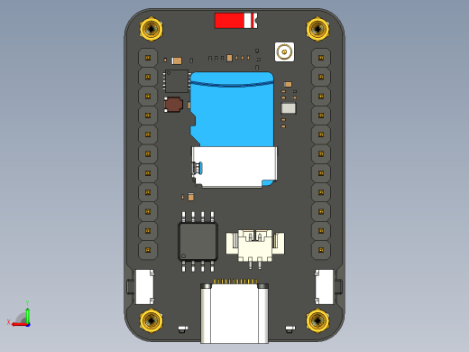 Waveshare ESP32-S3 1.64 AMOLED触摸后视缩略图