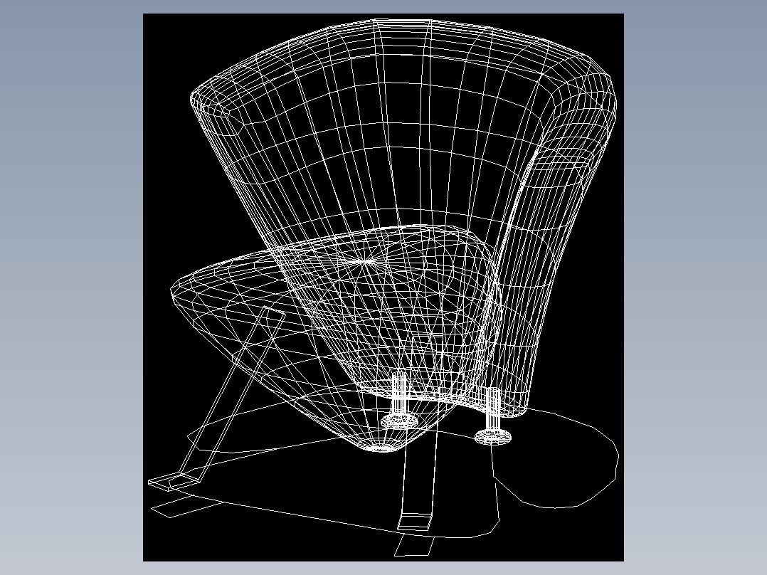 室内家具和灯具等的模型十四-J-CH24