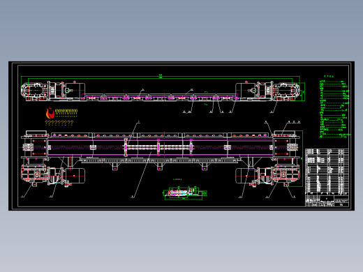 SGZ630-110链式刮板输送机详图