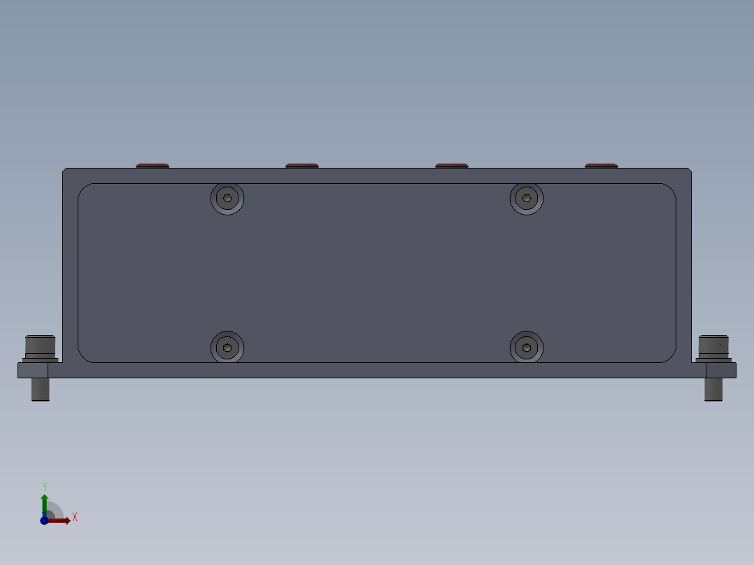 长城四位套筒选择器-3D前视图