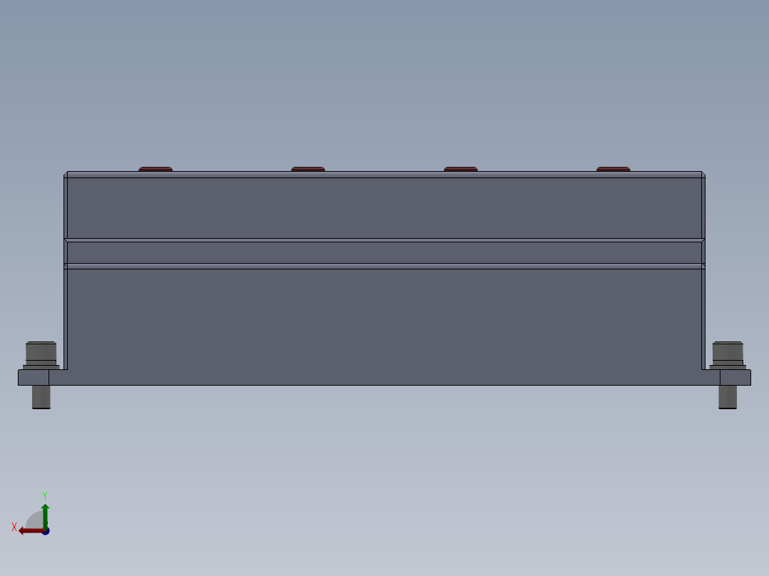 长城四位套筒选择器-3D后视图