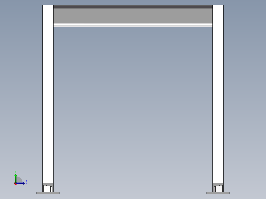 加药平台左视图