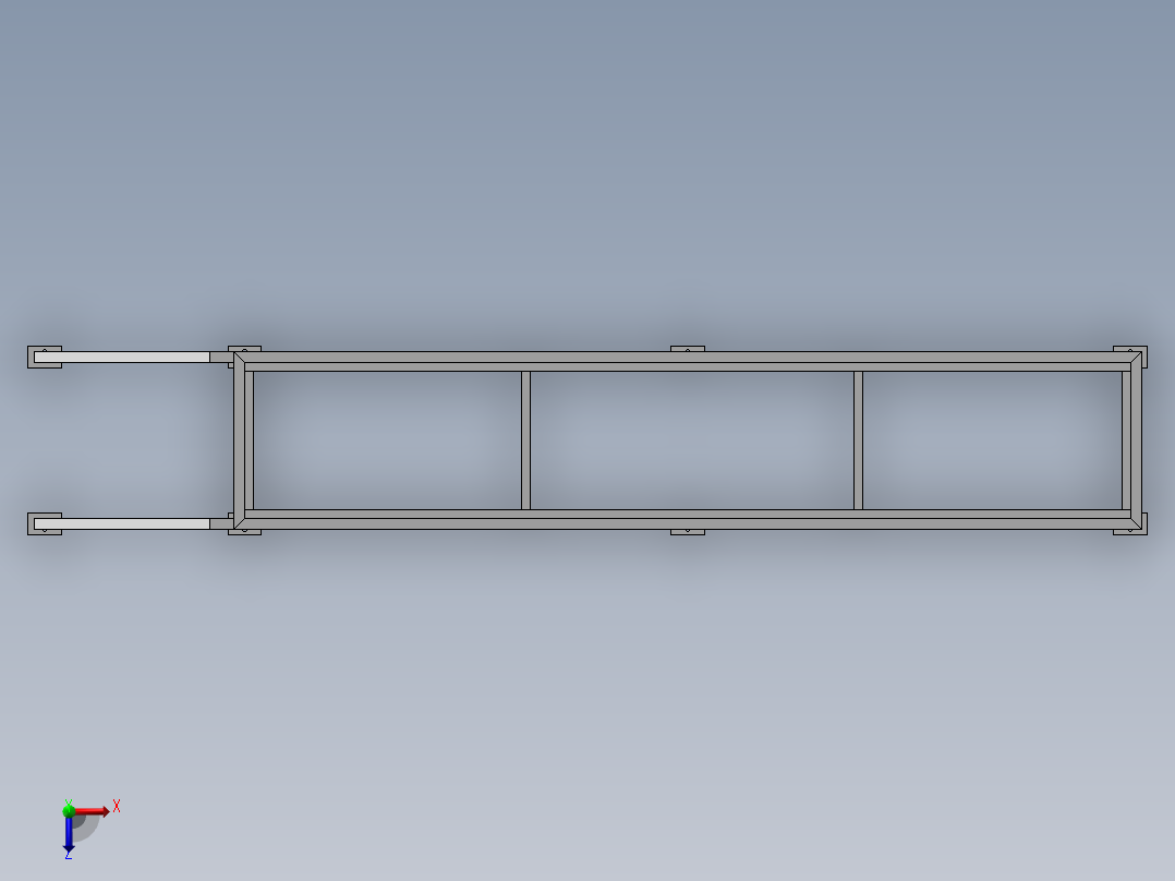 加药平台俯视图