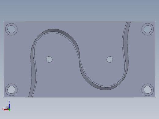 五轴测试件，S件