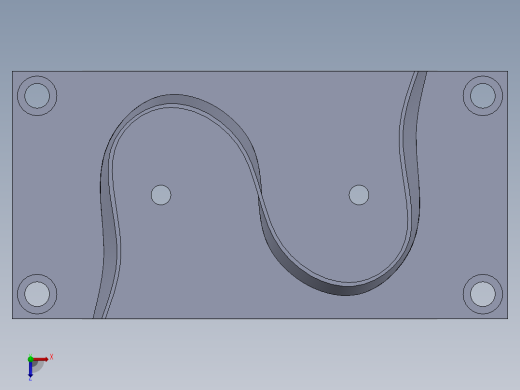 五轴测试件，S件俯视缩略图
