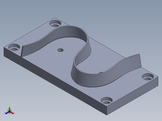 五轴测试件，S件正等轴测缩略图