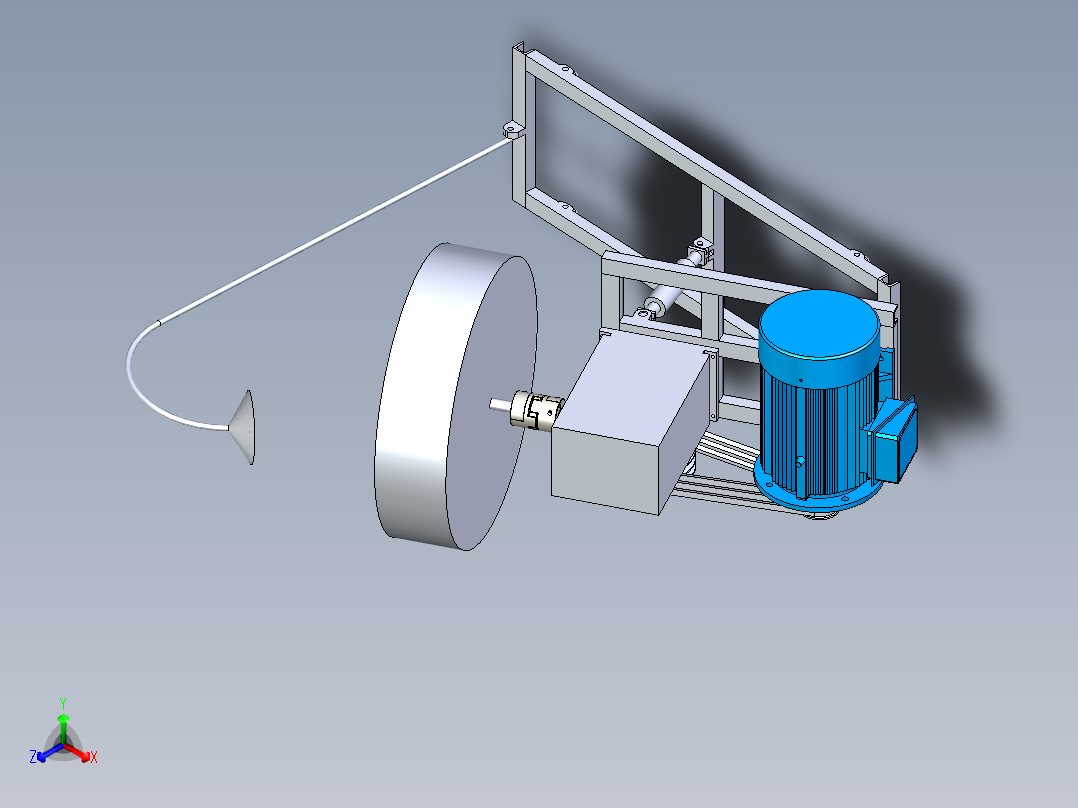 肥料颗粒机设计资料含三维二维说明书