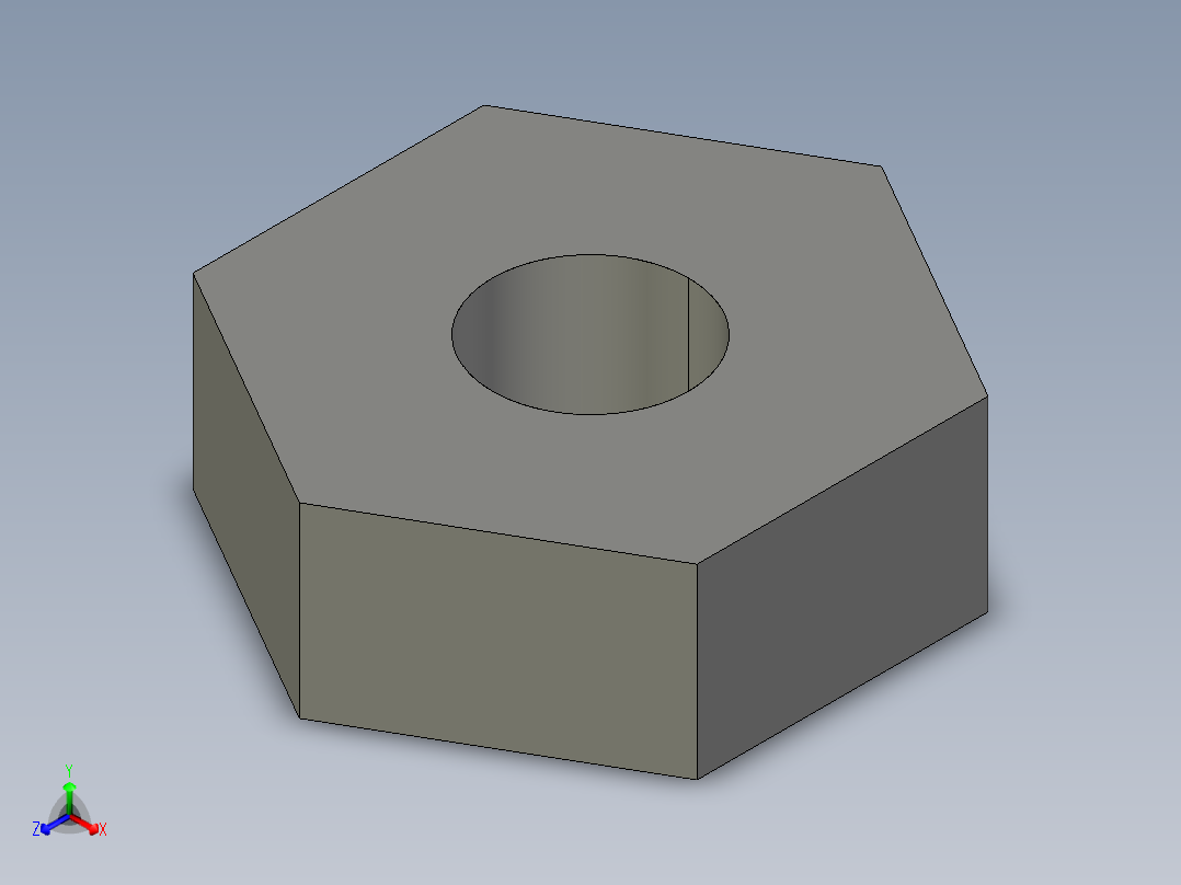 基恩士FU-79nut_kc图纸模型正等轴测图