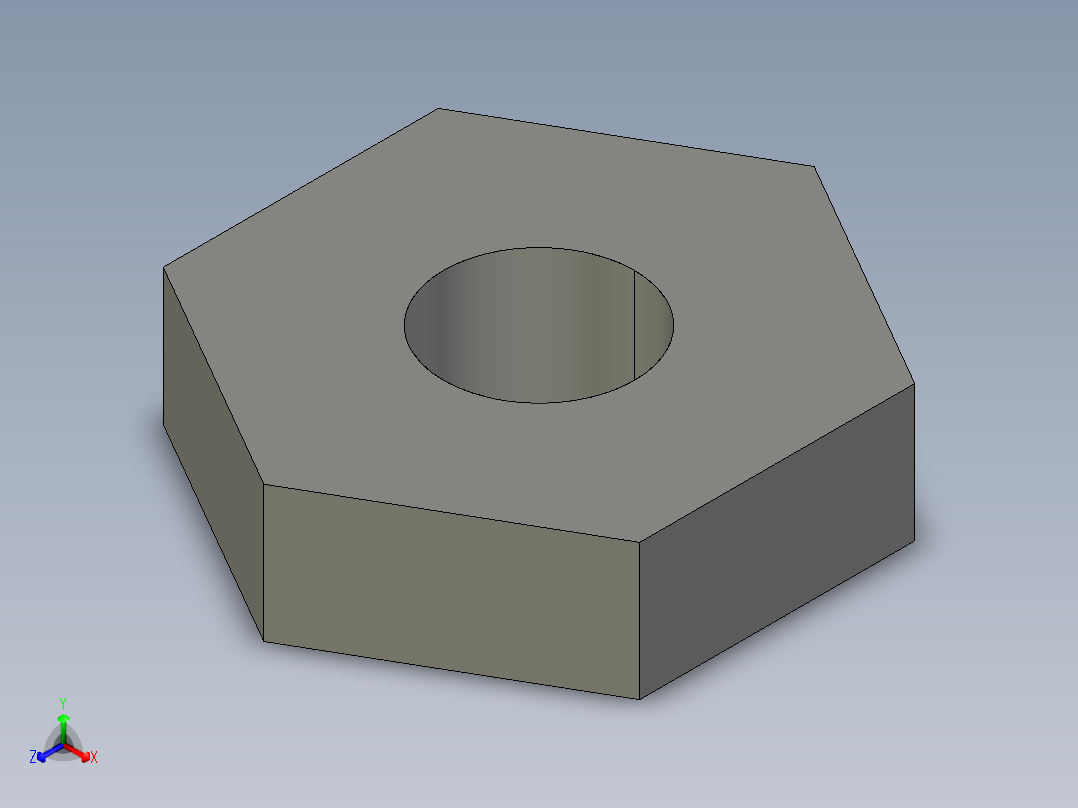 基恩士FU-77nut_kc图纸模型主视图
