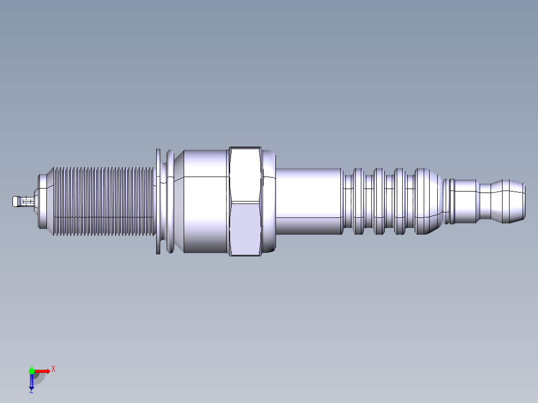 火花塞14俯视图