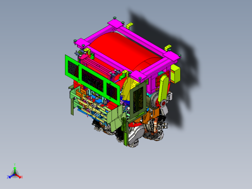 点焊夹具3D数模图纸 STP格式