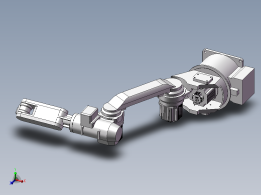 一台工业机器人