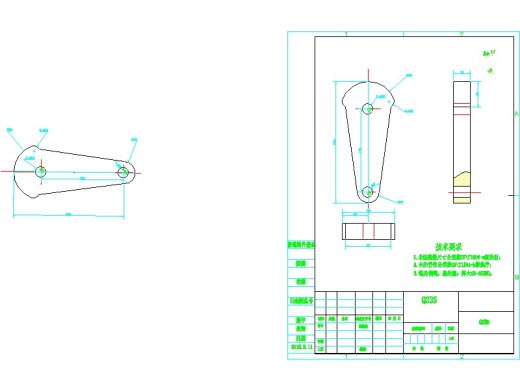1G060--曲柄摇杆自动液面捞渣机+三维proe缩略图