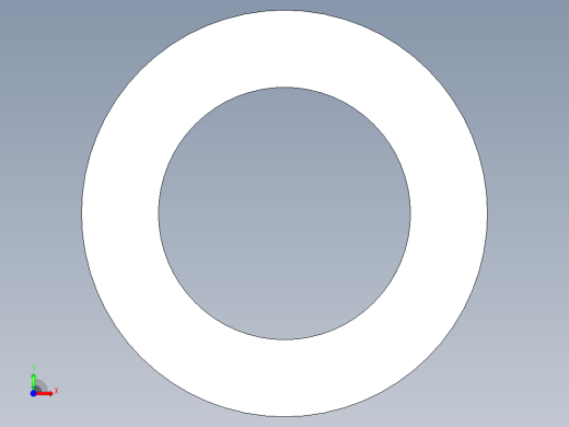 大壓縮量輕荷重彈簧(扁線)(銀色)TR-3D多系列多零件图纸模型前视缩略图