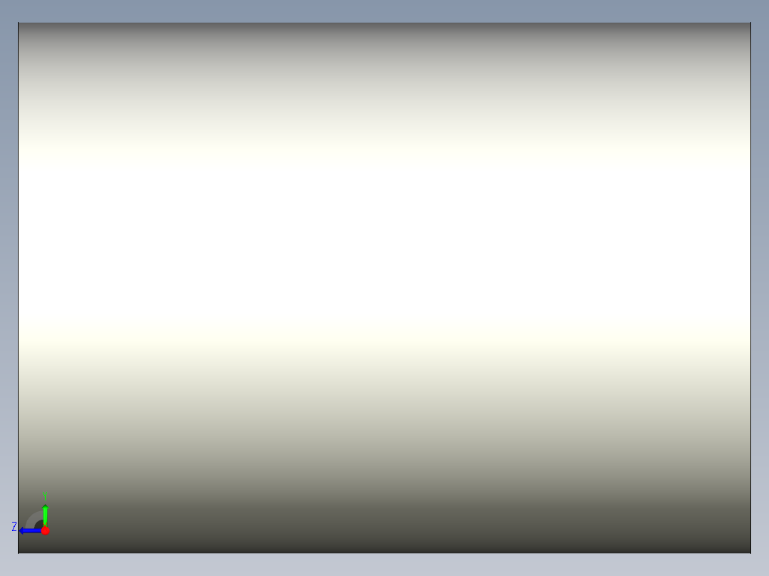 大壓縮量輕荷重彈簧(扁線)(銀色)TR-3D多系列多零件图纸模型右视图