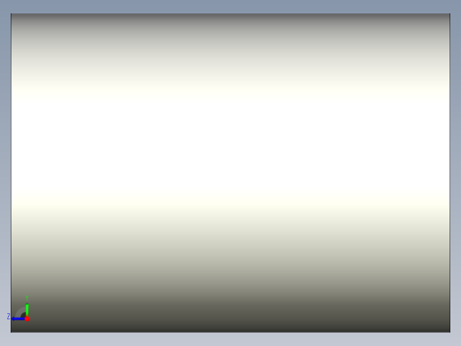 大壓縮量輕荷重彈簧(扁線)(銀色)TR-3D多系列多零件图纸模型右视缩略图