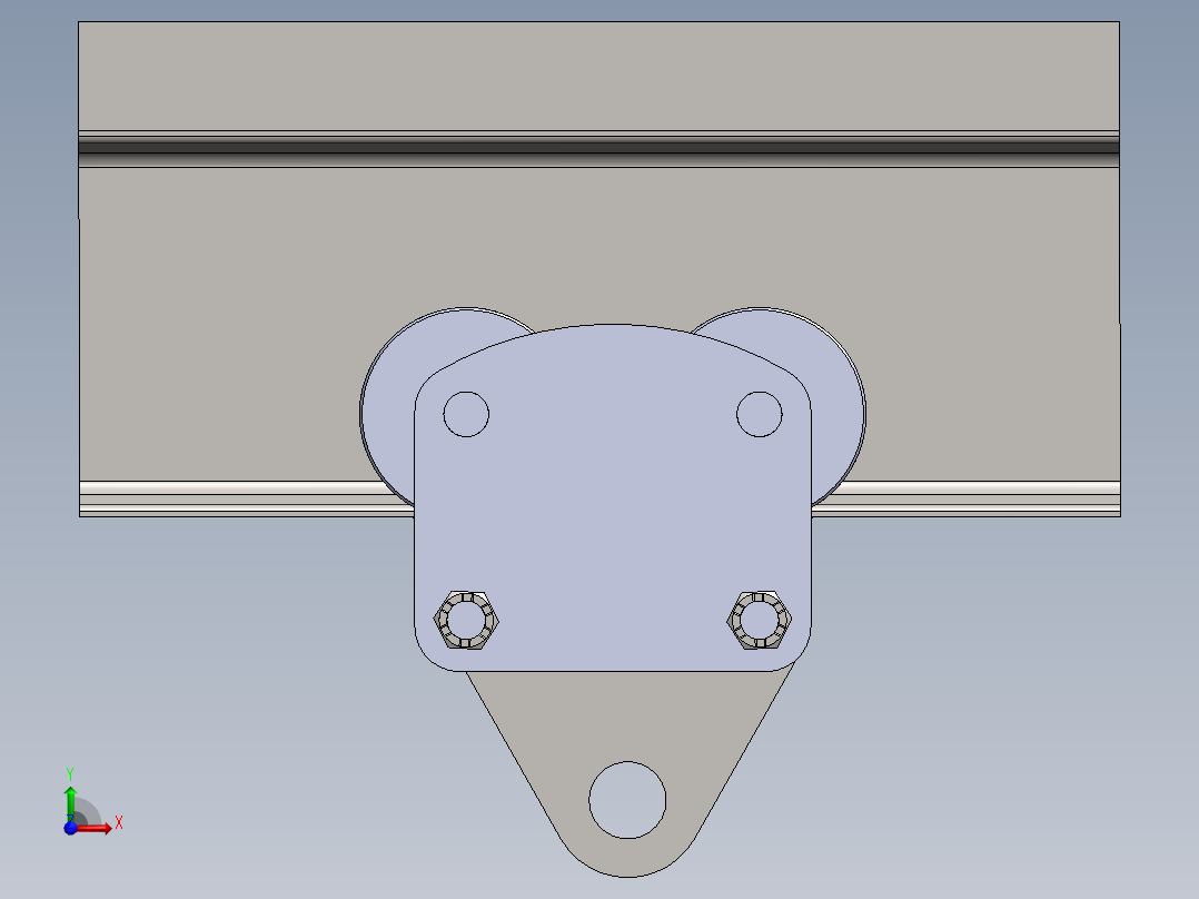 葫芦行走电机512401前视图