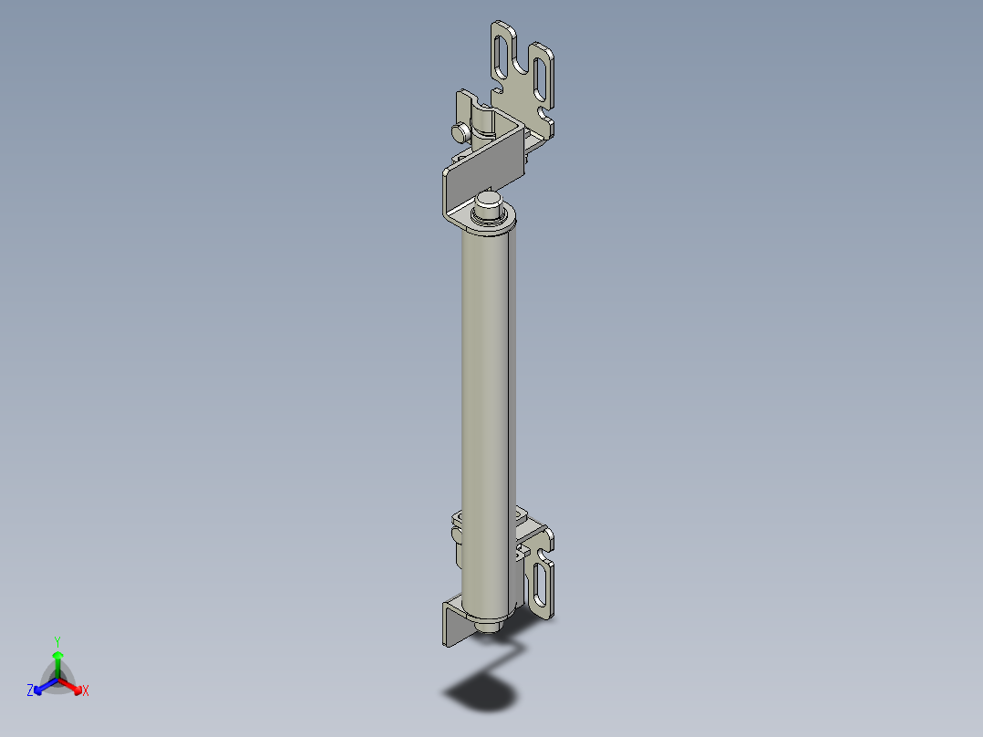 基恩士SL-JB15_back-mount_kc图纸模型主视图