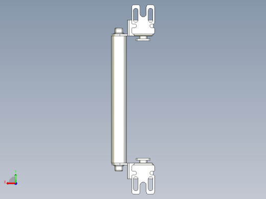 基恩士SL-JB15_back-mount_kc图纸模型后视缩略图