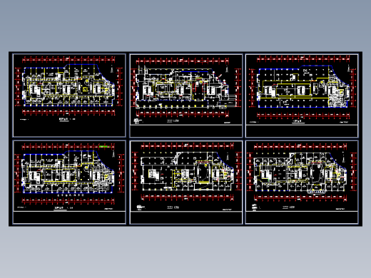 灯饰城的电器施工图