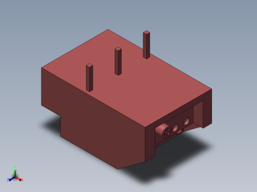 LRD340C热继电器 施耐德正等轴测缩略图