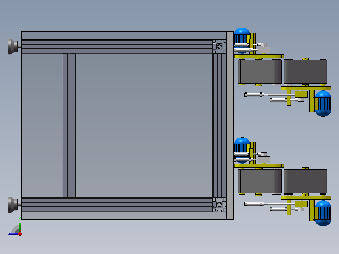 2023.02月-机械加工车间履带式打磨机右视图