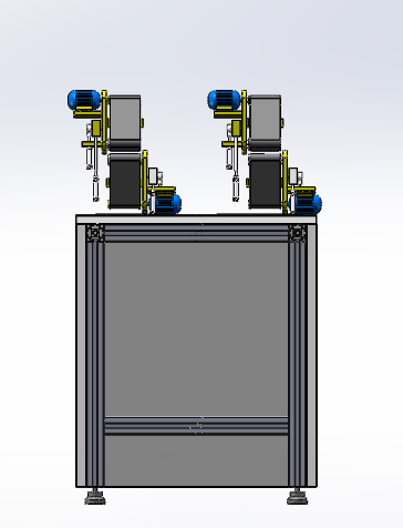 2023.02月-机械加工车间履带式打磨机