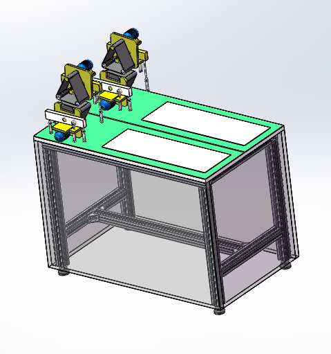 2023.02月-机械加工车间履带式打磨机
