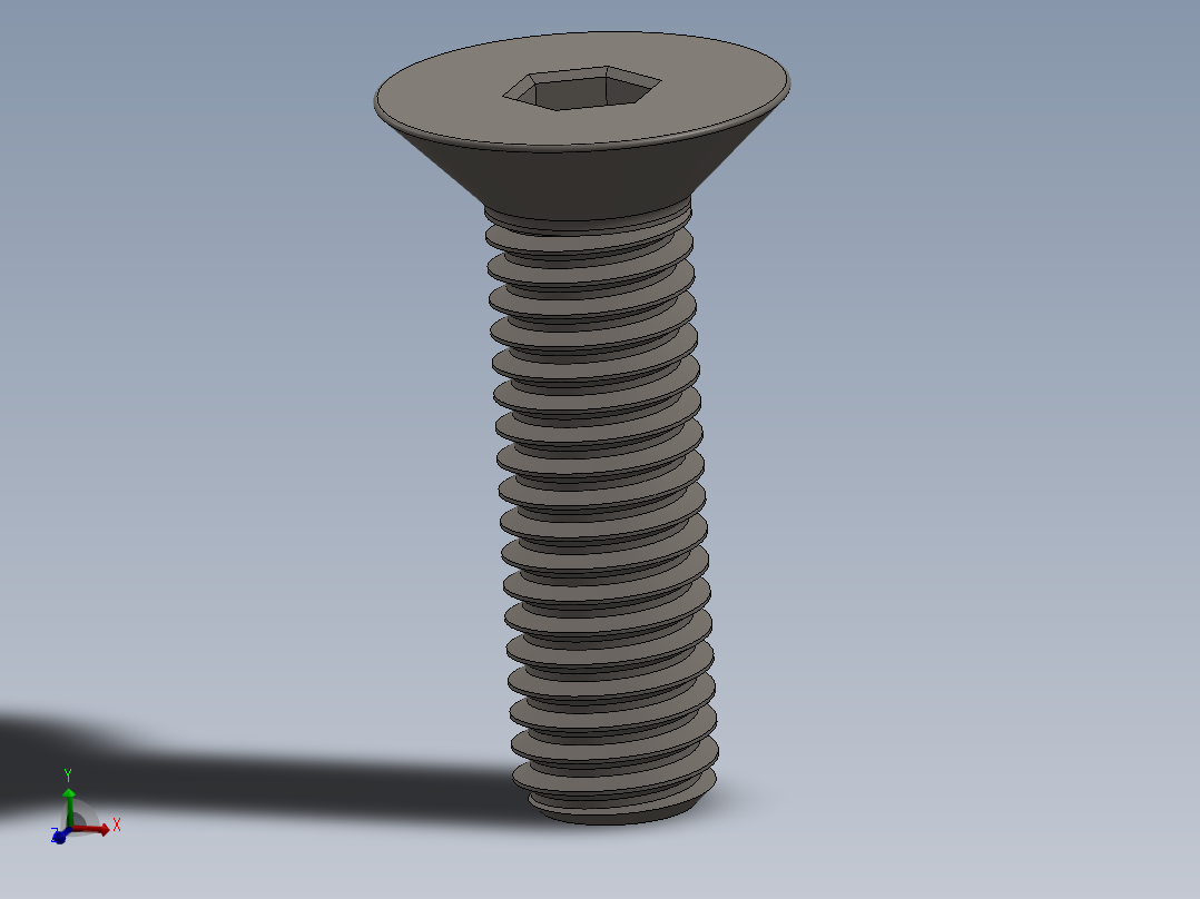 Screw_ISO_10642_M5x18_A2.SLDPRT主视图