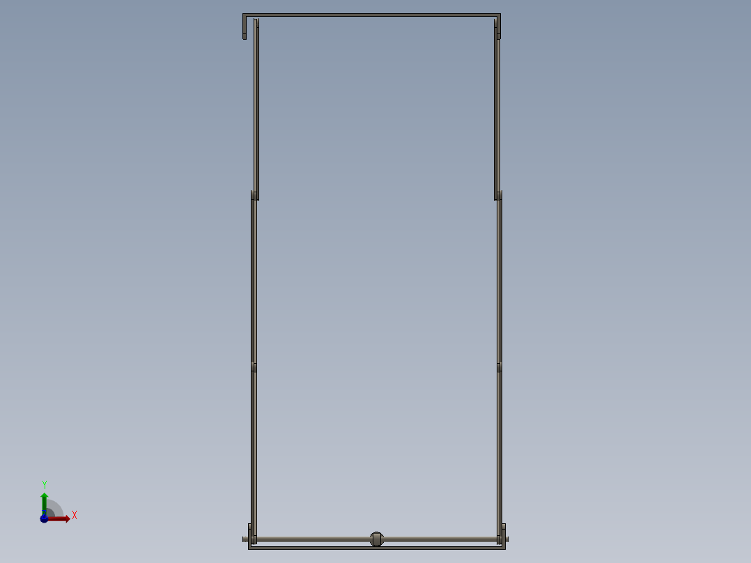 剪叉升降机前视图