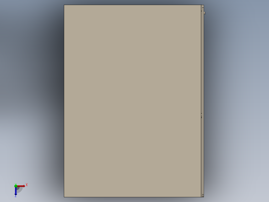 剪叉升降机俯视图