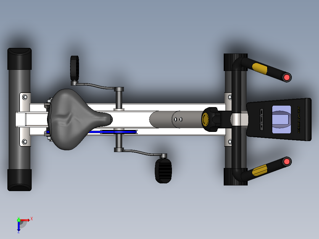健身器材(110)俯视图
