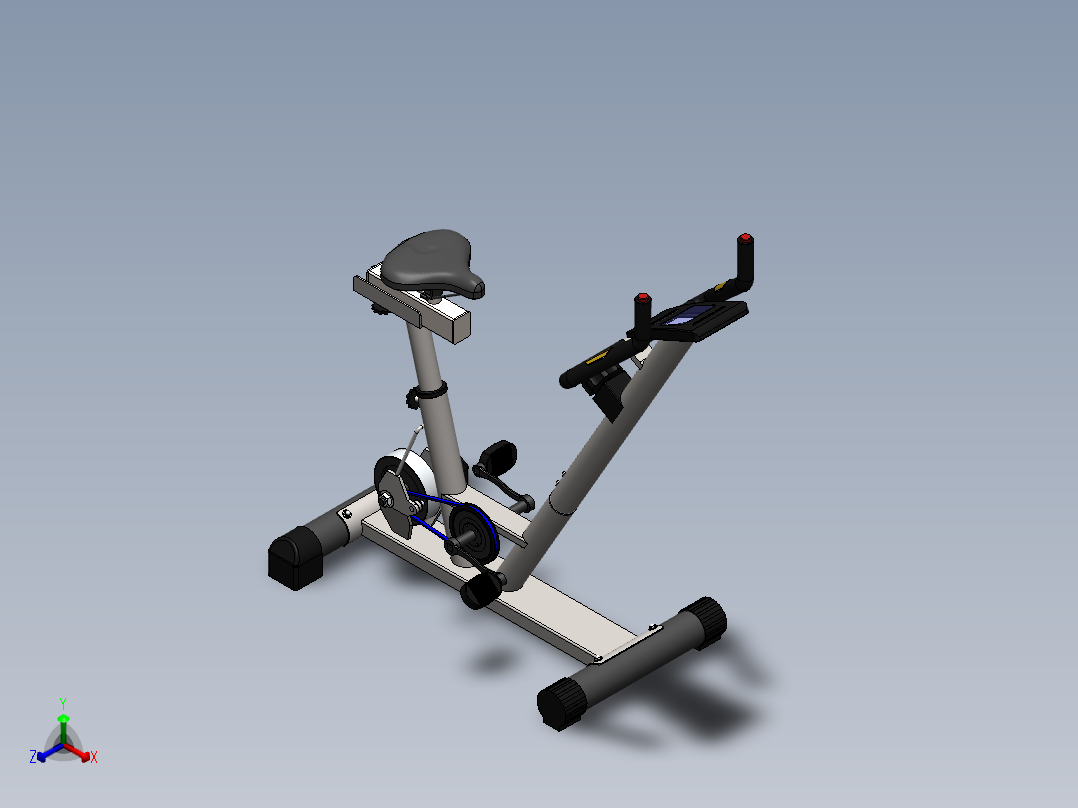 健身器材(110)正等轴测图