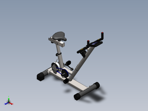 健身器材(110)正等轴测缩略图