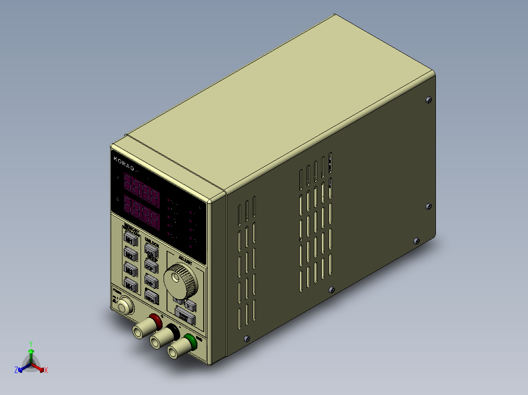 电源(30)正等轴测图