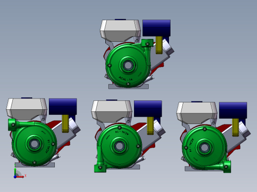 4款GE-860汽油机驱动的离心泵