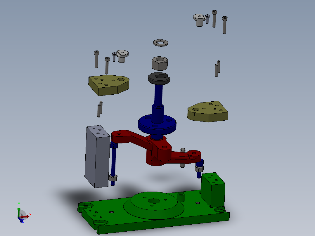 等臂杠杆加工工艺及钻2-φ8夹具设计【含三维SW】