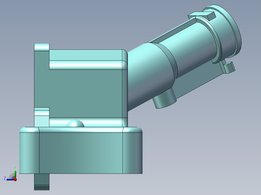 第10届练习题    3D10-H7-SW16右视图