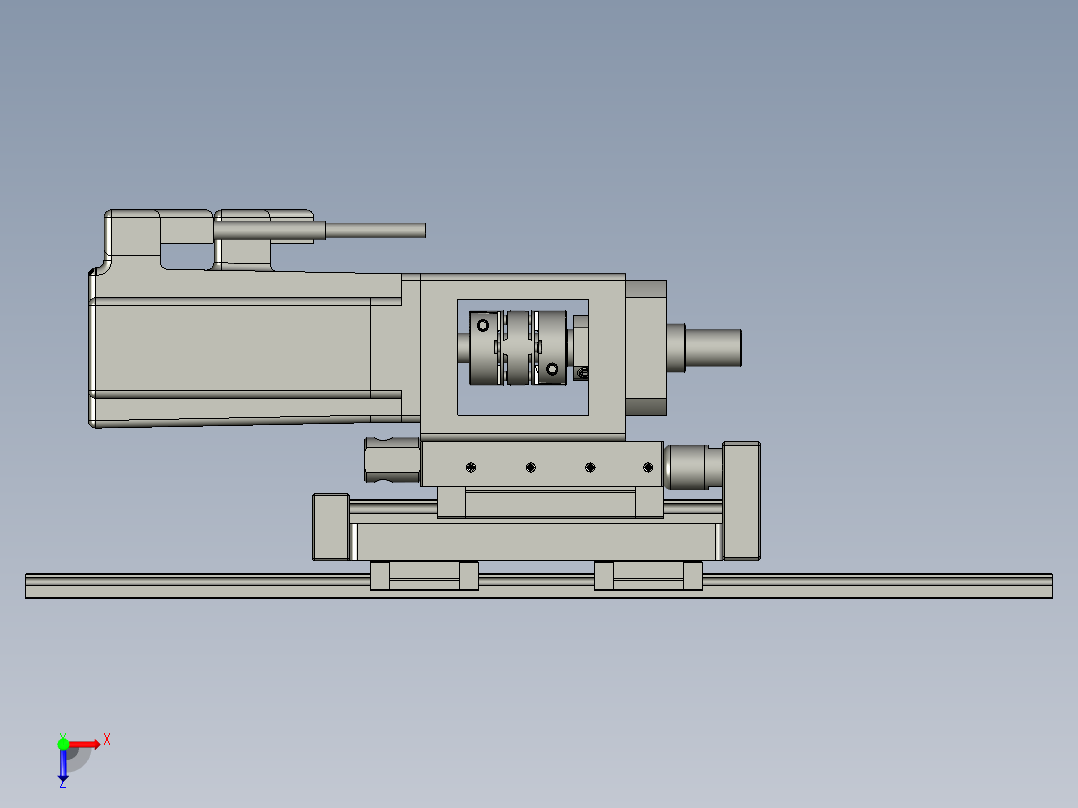860-0300浮动电机模组俯视图