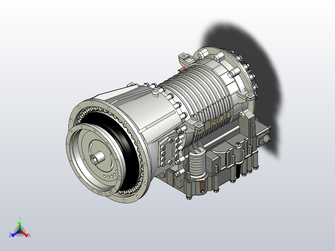 艾利森3200 SP变速器主视图