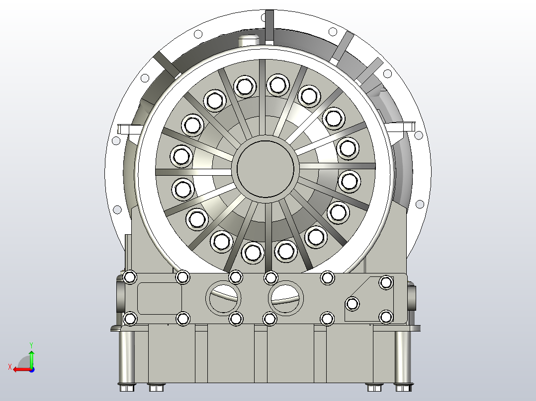 艾利森3200 SP变速器后视图