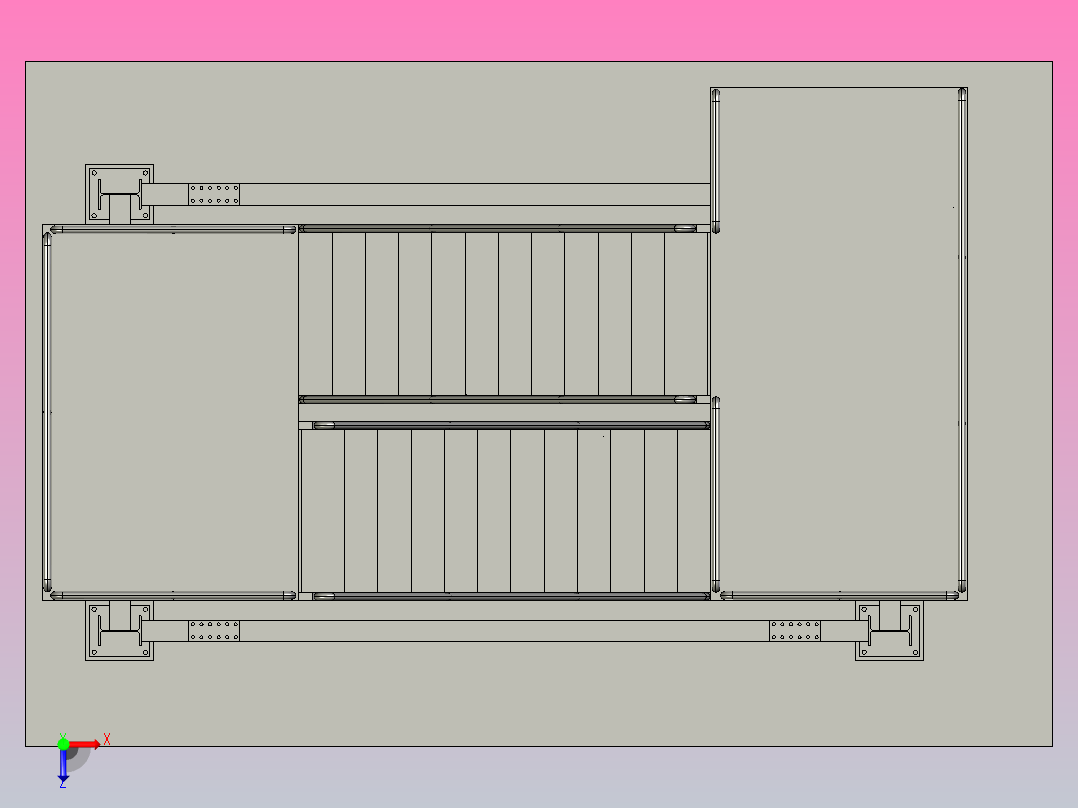 消防逃生楼梯俯视图