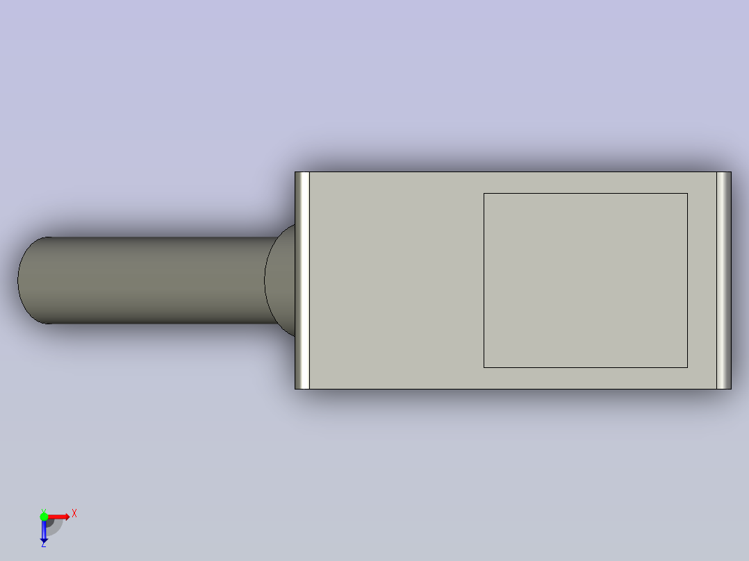 光电传感器LTS-3030-103科瑞俯视图