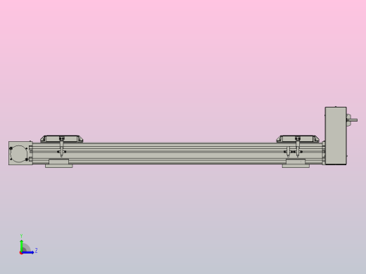 MKB65欧规皮带滑台[MKB65.L120.700.LT.P40.C3]左视缩略图