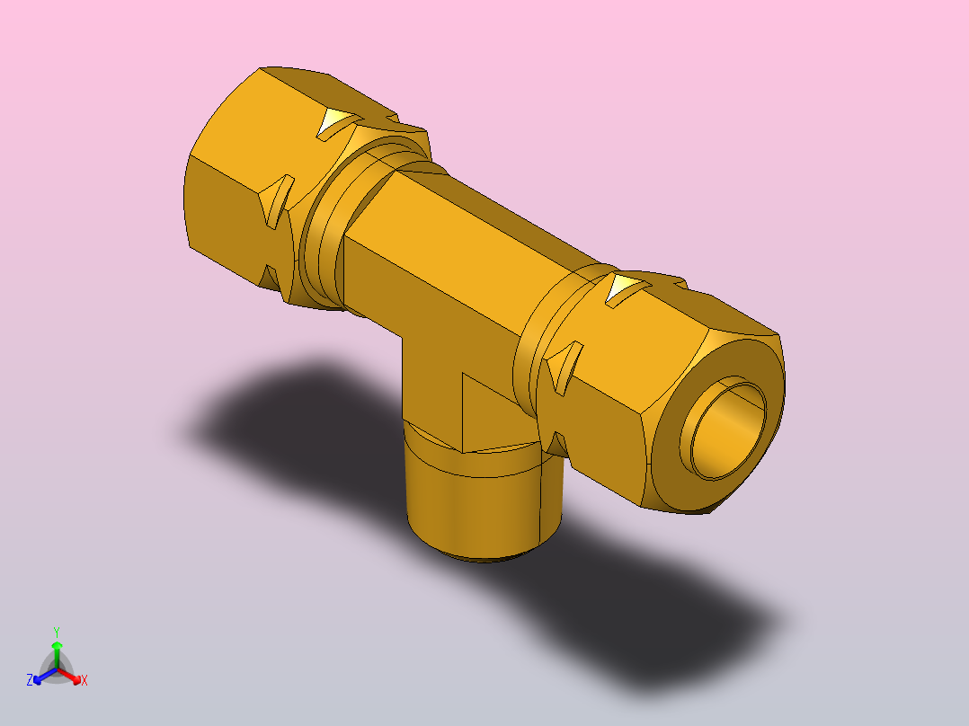 公支三通172CA 4 2主视图