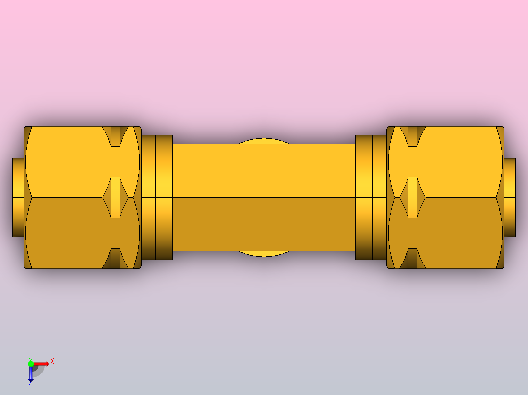 公支三通172CA 4 2俯视图