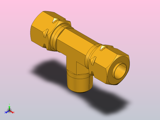 公支三通172CA 4 2正等轴测缩略图