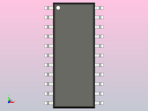 106x SOIC 封装（小外形集成电路）SOIC127P780X200-22N前视缩略图